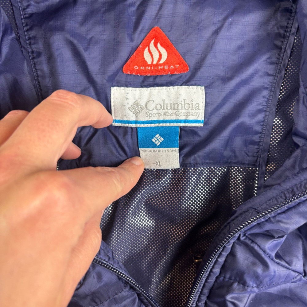 COLUMBIA Women’s Purple Omni-Heat Puffer Winter Jacket Coat Size: XL - Picture 7 of 8